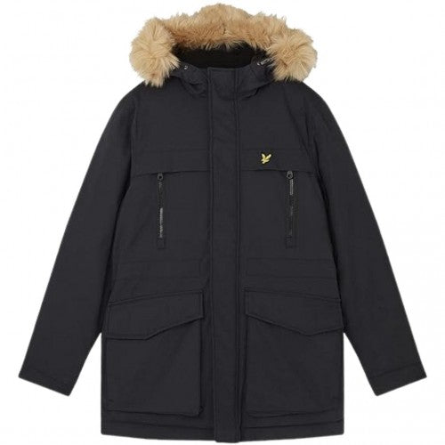 Front - Lyle & Scott Mens Microfleece Jacket