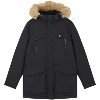 Front - Lyle & Scott Mens Microfleece Jacket