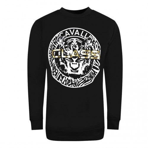 Front - Cavalli Class Womens/Ladies Class Circle Logo Sweatshirt