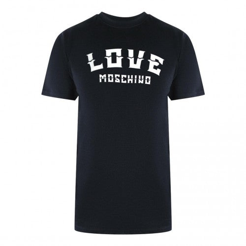 Front - Love Moschino Mens Bold Logo T-Shirt