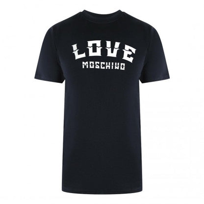 Front - Love Moschino Mens Bold Logo T-Shirt