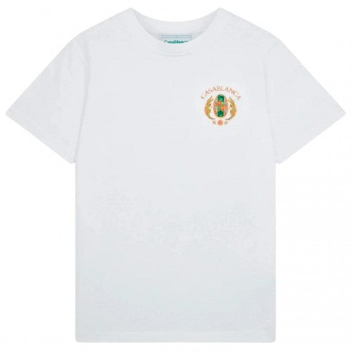 Front - Casablanca Mens Joyaux D´Afrique Tennis Club T-Shirt