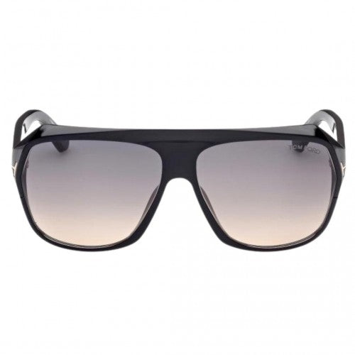 Front - Tom Ford Mens Hawkings Smoke Gradient Sunglasses