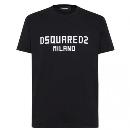 Front - DSquared2 Mens Milano Cotton T-Shirt