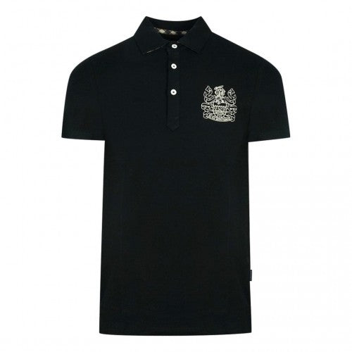 Front - Aquascutum Unisex Adult Aldis Chest Logo Polo Shirt