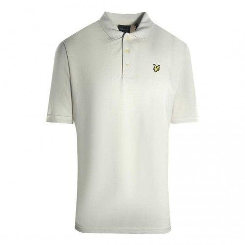Front - Lyle & Scott Mens Tipped Textured Polo Shirt