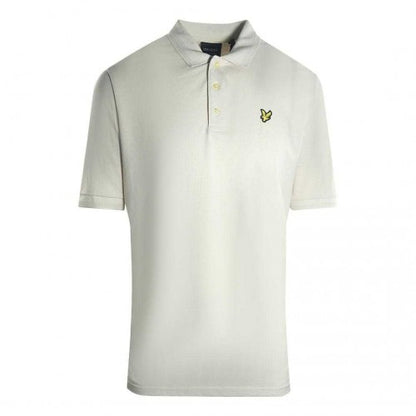 Front - Lyle & Scott Mens Tipped Textured Polo Shirt