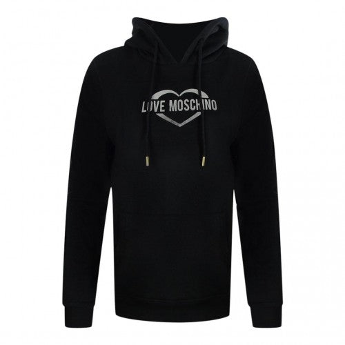 Front - Love Moschino Womens/Ladies Cotton Hoodie