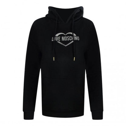 Front - Love Moschino Womens/Ladies Cotton Hoodie