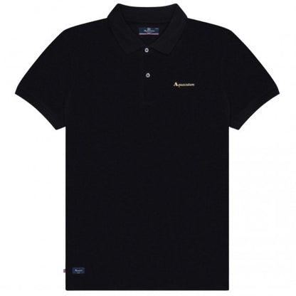 Front - Aquascutum Mens Active Cotton Dri-FIT Polo Shirt