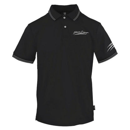 Front - Plein Sport Unisex Adult Signature Logo Polo Shirt