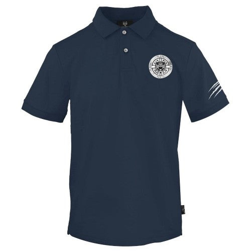 Front - Plein Sport Unisex Adult Circle Emblem Polo Shirt