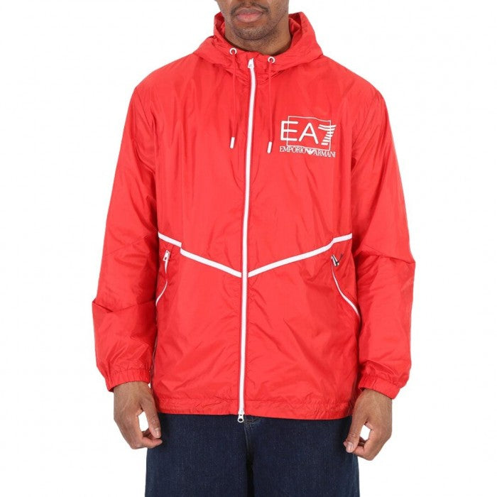 Front - Emporio Armani Mens Bold Logo Bomber Jacket