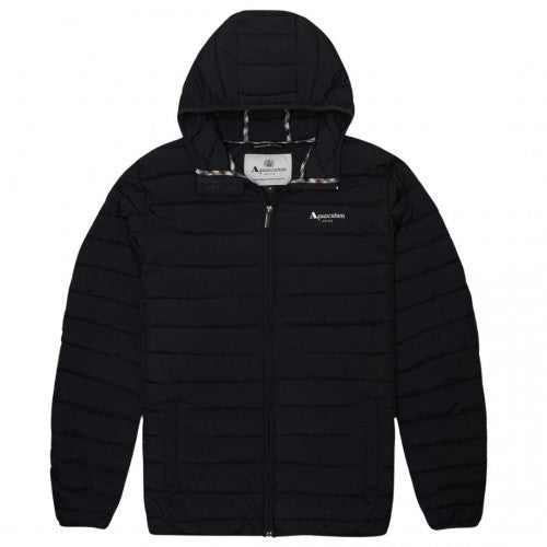 Front - Aquascutum Mens Hooded Active Jacket
