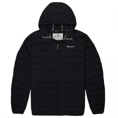 Front - Aquascutum Mens Hooded Active Jacket