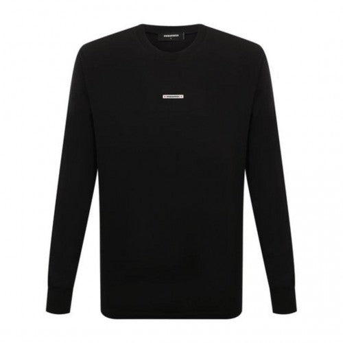 Front - DSquared2 Unisex Adult Cotton Long-Sleeved T-Shirt