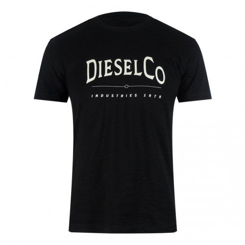 Front - Diesel Mens Industries Premium Cotton T-Shirt