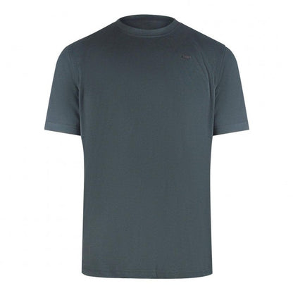 Front - Diesel Mens Small Logo Cotton T-Shirt