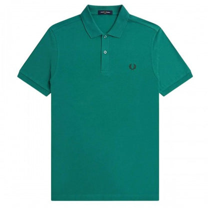 Front - Fred Perry Womens/Ladies Plain Cotton Polo Shirt