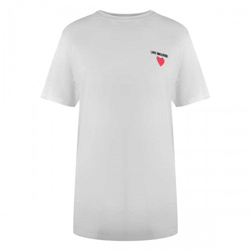 Front - Love Moschino Womens/Ladies Signature Everyday T-Shirt