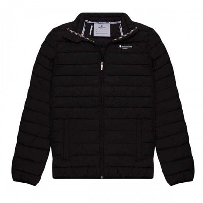 Front - Aquascutum Mens Active Mock Neck Jacket