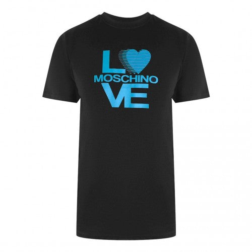 Front - Love Moschino Mens Love Cotton T-Shirt