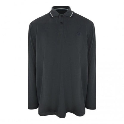 Front - Fred Perry Mens Cotton Long-Sleeved Polo Shirt
