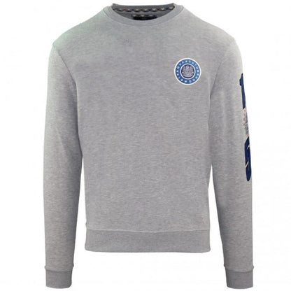 Front - Aquascutum Unisex Adult Circle Logo Embossed Sweatshirt
