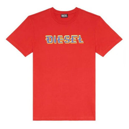 Front - Diesel Unisex Adult Pixel Logo T-Shirt