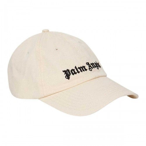 Front - Palm Angels Classic Logo Cotton Baseball Cap