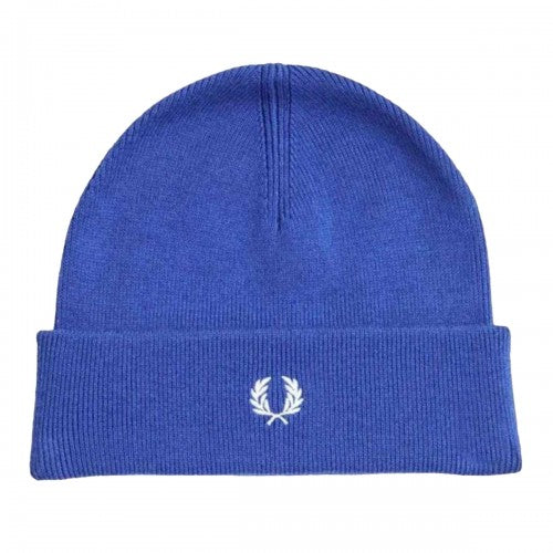 Front - Fred Perry Mens Classic Laurel Wreath Wool Beanie