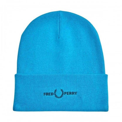 Front - Fred Perry Embroidered Logo Beanie