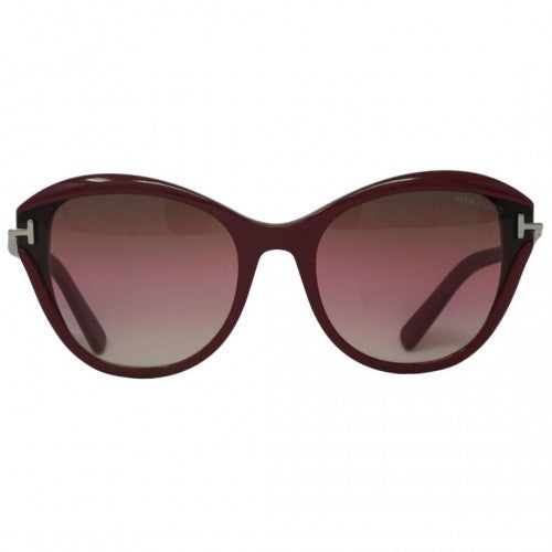 Front - Tom Ford Womens/Ladies Leigh Shiny Sunglasses