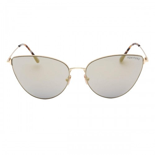 Front - Tom Ford Womens/Ladies Anais 02 Shiny Sunglasses