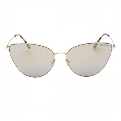 Front - Tom Ford Womens/Ladies Anais 02 Shiny Sunglasses