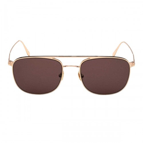 Front - Tom Ford Mens Jake Shiny Sunglasses