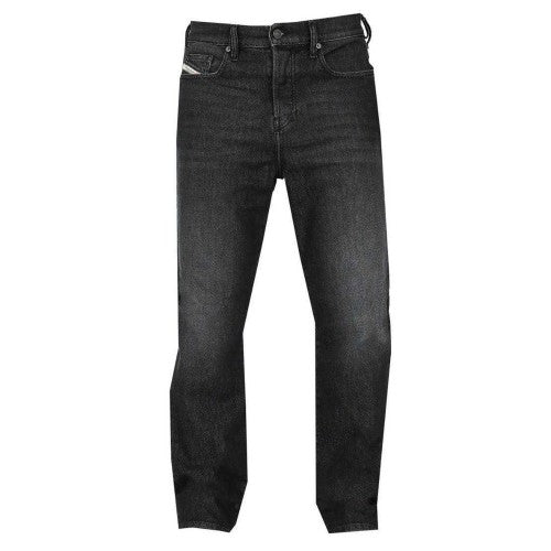 Front - Diesel Mens D-Viker Washed Denim Jeans