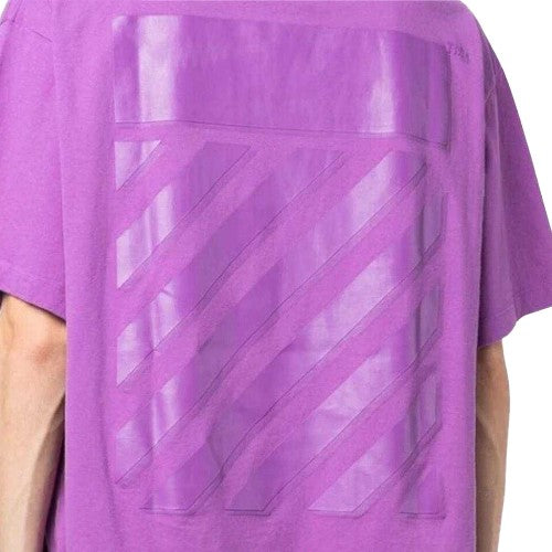 Front - Off White Mens Diagram Oversized T-Shirt