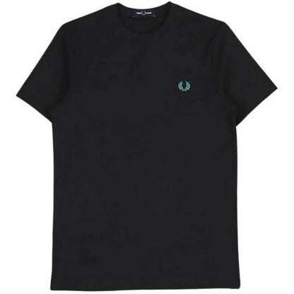 Front - Fred Perry Unisex Adult Logo T-Shirt