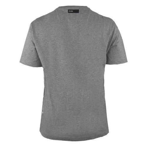 Front - Plein Sport Unisex Adult Panel Logo T-Shirt