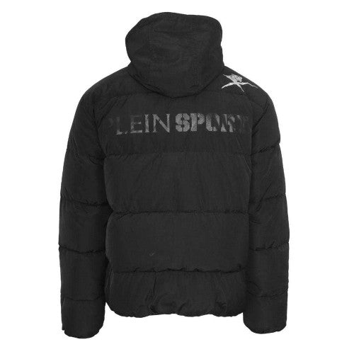 Front - Plein Sport Mens Logo Padded Jacket