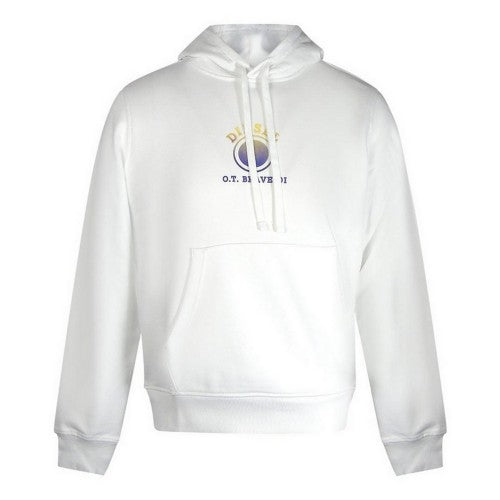 Front - Diesel Mens Faded Logo Hoodie