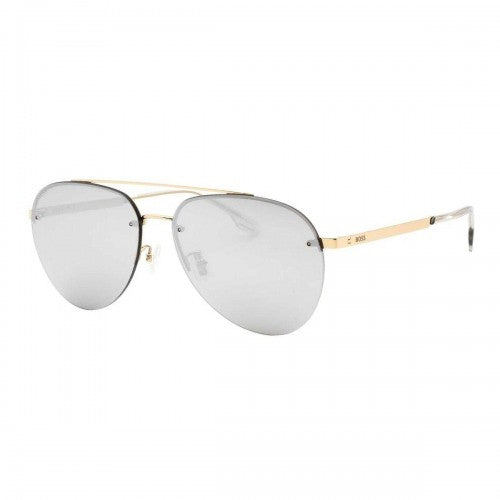 Front - Hugo Boss Mens Pilot Style Sunglasses