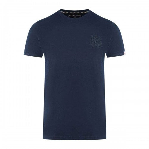 Front - Aquascutum Mens London Aldis Tonal Logo T-Shirt