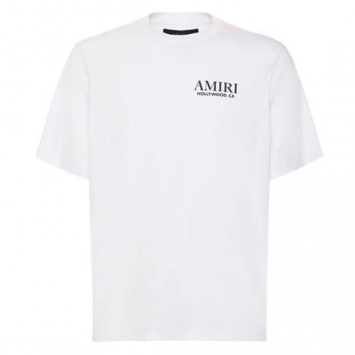 Front - Amiri Mens Bones Logo Cotton T-Shirt
