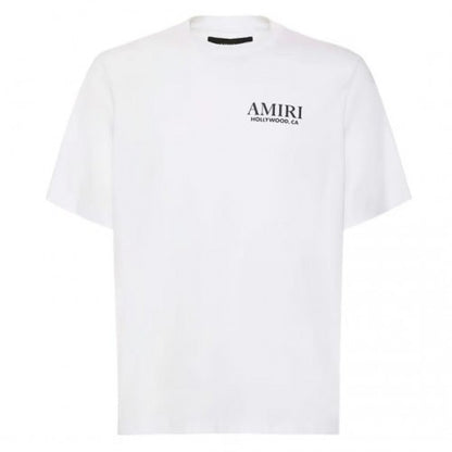 Front - Amiri Mens Bones Logo Cotton T-Shirt