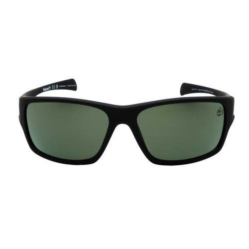 Front - Timberland Mens Matte Polarised Sunglasses