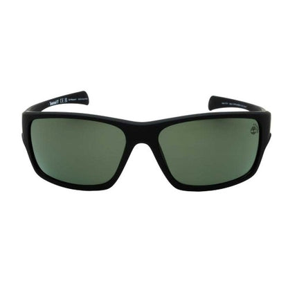 Front - Timberland Mens Matte Polarised Sunglasses