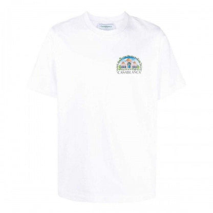 Front - Casablanca Unisex Adult Vue De Damas T-Shirt