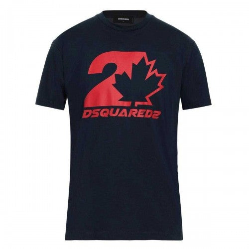 Front - DSquared2 Unisex Adult Maple Leaf Cool Fit T-Shirt